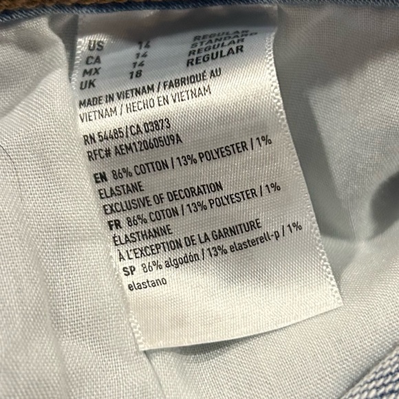American Eagle Women’s Jegging Regular Size 14 NWT - Picture 5 of 9